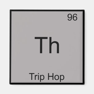 Íman Th - Camiseta Química de Símbolo Divertido de Trip