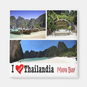 Íman TH - Tailândia - Maya Bay Krabi - Eu Amo