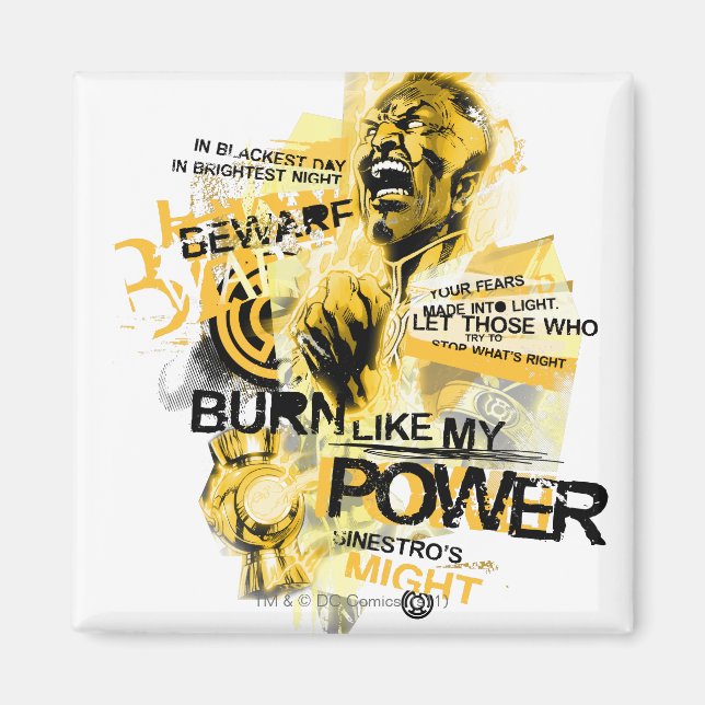 Íman Thaal Sinestro 10 (Frente)