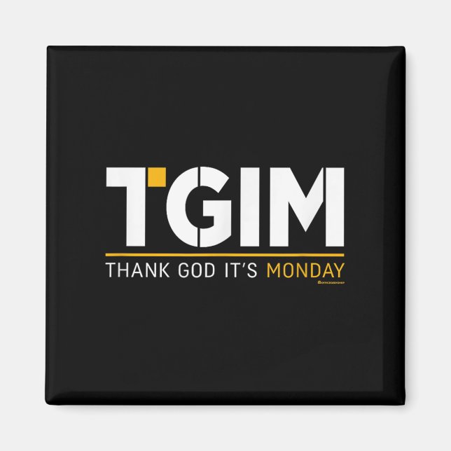 Íman Thank God, It's Monday_ A Funny Twist On Workplace (Frente)