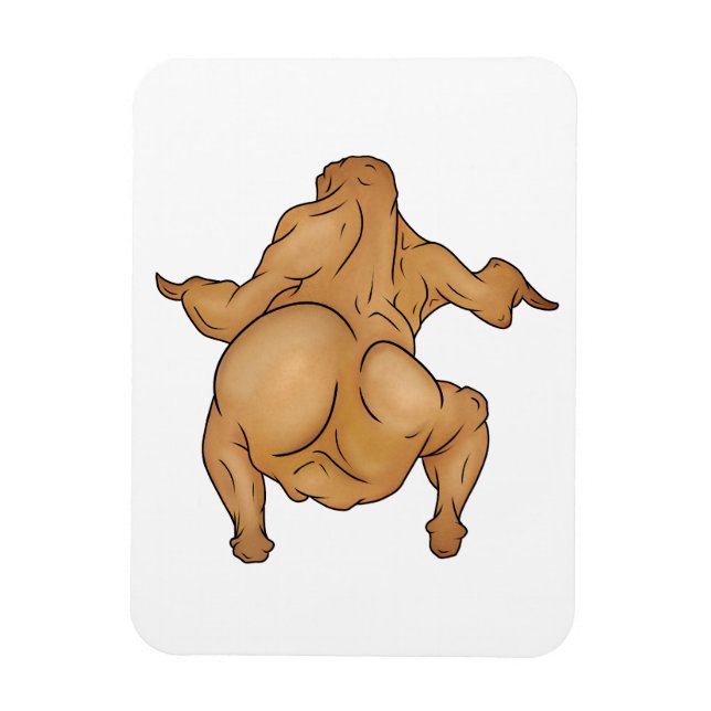 Íman Thanksgiving Twerkey Magnet (Vertical)