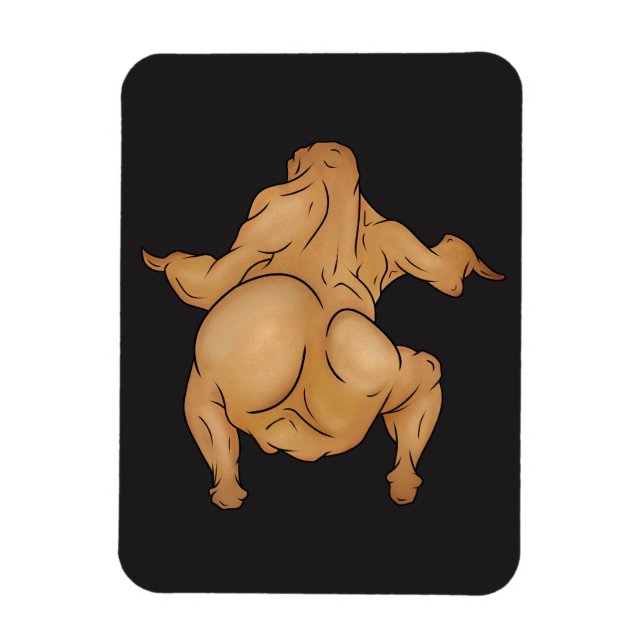 Íman Thanksgiving Twerkey Magnet (Vertical)