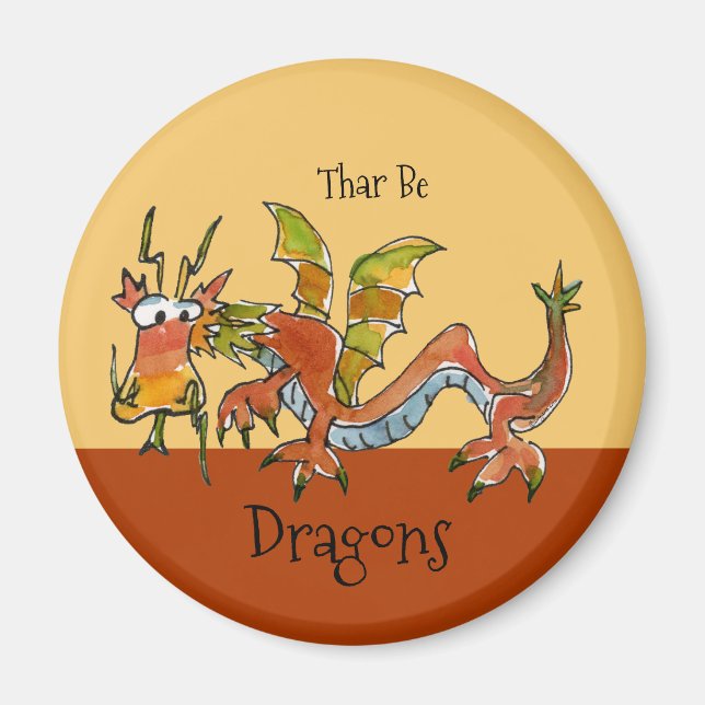 Íman Thar Be Dragon (Frente)