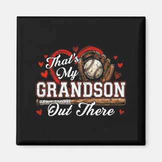 Íman That's grandson out there women baseball grandma