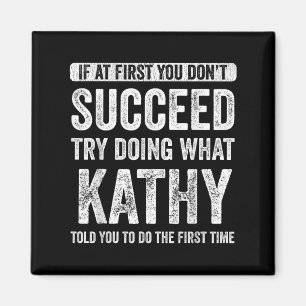 Íman That's My Name Co. Kathy Feminino Preto Moderno Le
