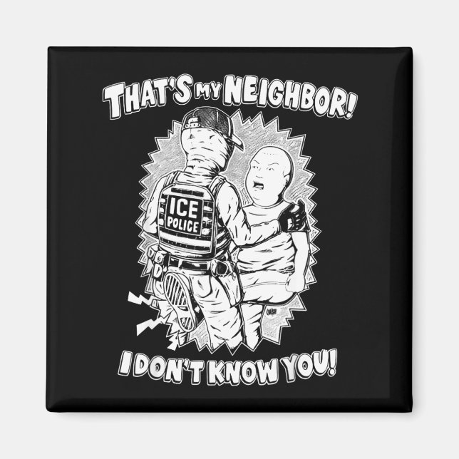 Íman That's My Neighbor I Don't Know You  (Frente)