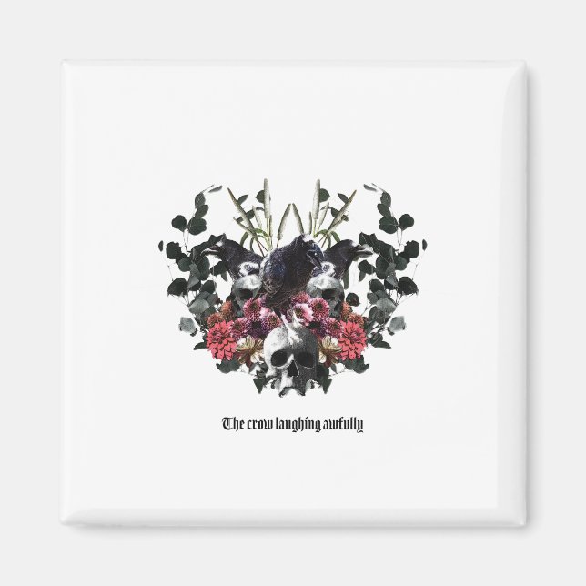 Íman The Crow Laughing Awfully (Frente)