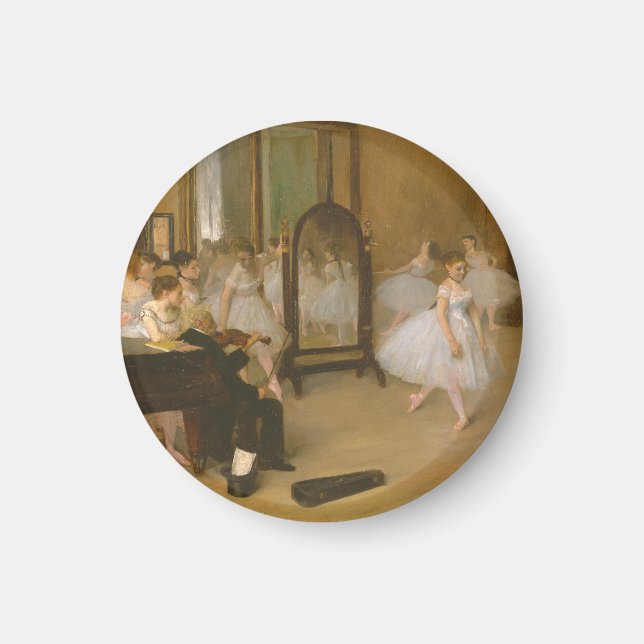 Íman The Dancing Class (1870) Edgar Degas (Frente)