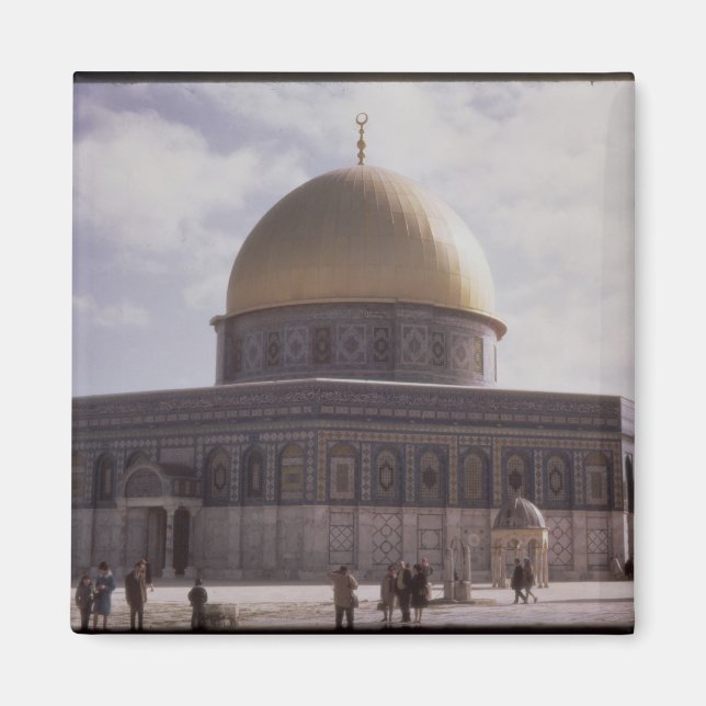 Íman The Dome of the Rock, construída AD 692 (Frente)