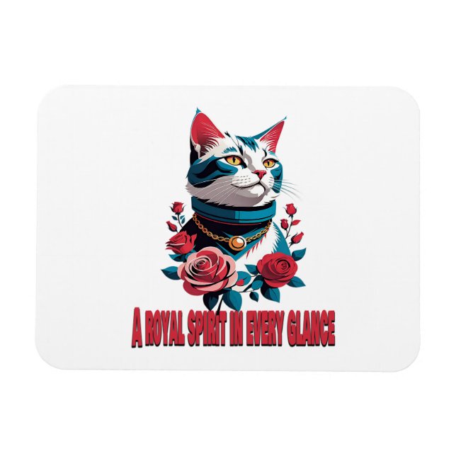 Íman The Eyes of a Noble Feline (Horizontal)