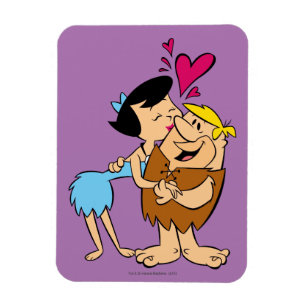 Íman The Flintstones Betty Kissing Barney