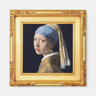 Íman The Girl with the Pearl Earring by Vermeer