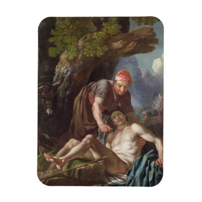 Íman The Good Samaritan, c.1751-52 (óleo na canvas) (Vertical)