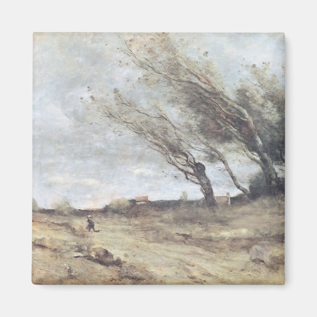 Íman The Gust of Wind, c.1865-70 (Frente)