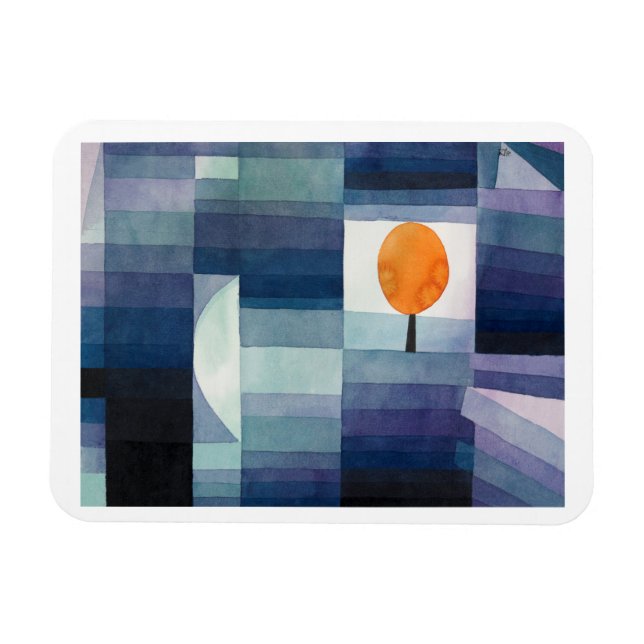 Íman The Harbinger of Autumn (1922) por Paul Klee (Horizontal)