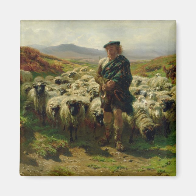 Íman The Highland Shepherd, 1859 (Frente)