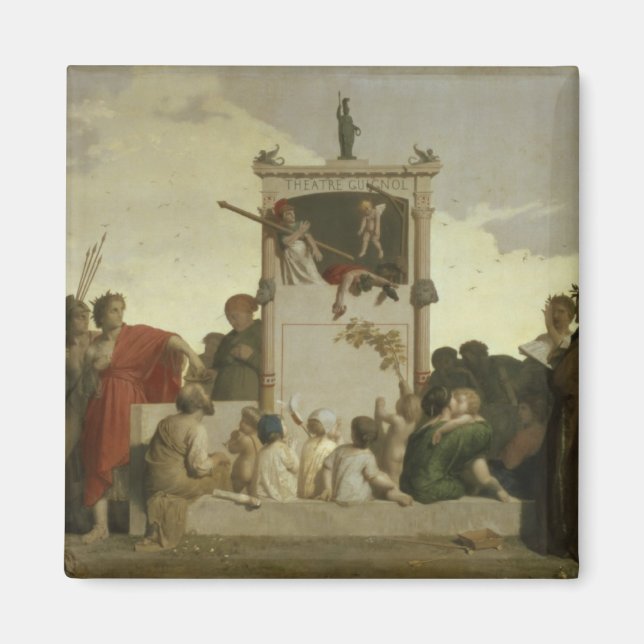 Íman The Human Comedy, c.1852 (Frente)