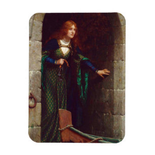 Íman The Keys, c. 1909, por Edmund Blair Leighton