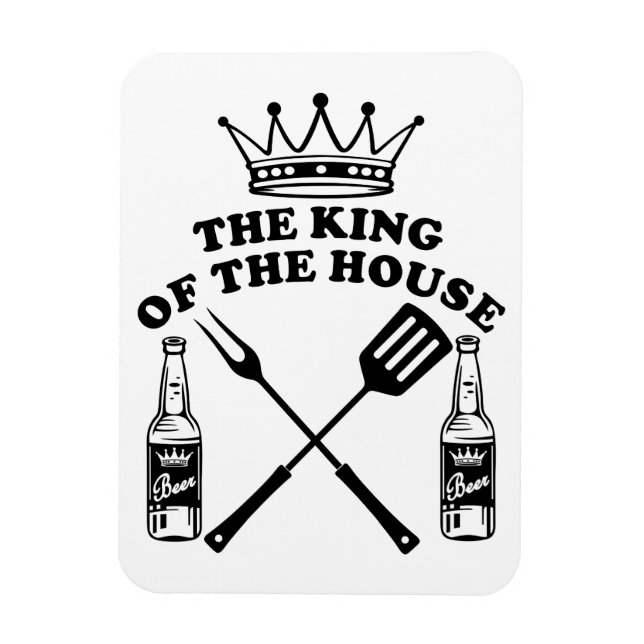 Íman The King of the House Beer (Vertical)