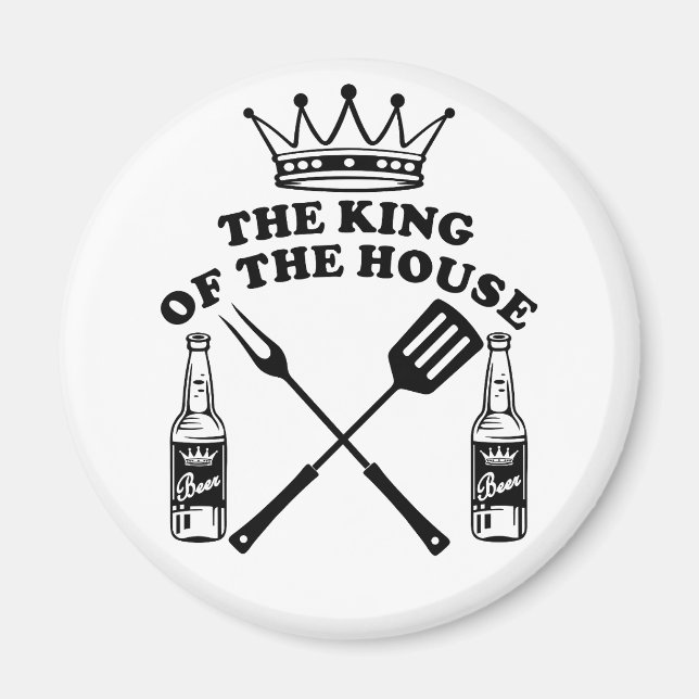 Íman The King of the House Beer (Frente)