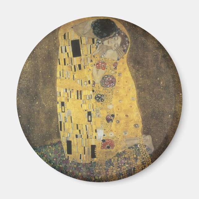 Íman The_Kiss,_1907-08,_Gustav_Klimt (Frente)