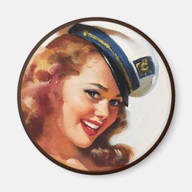 Íman The Kitsch BItsch : Retratos Pin-Up (Frente)
