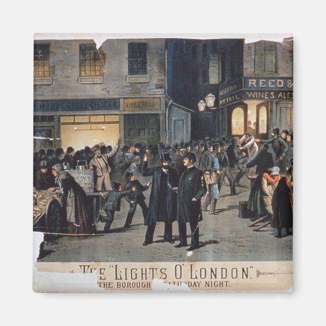 Íman 'The Lights O' London' (color litho) (Frente)