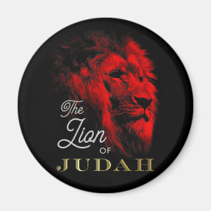 Íman The Lion of Judah Black Red Gold Christian