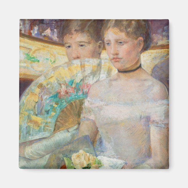 Íman The Loge, 1882 (óleo na canvas) (Frente)