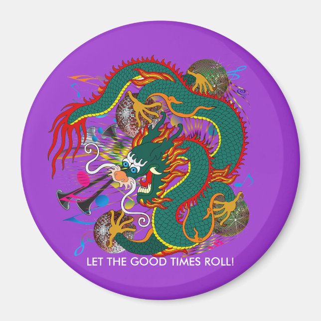 Íman The-Mardi Gras Dragon V-2 (Frente)