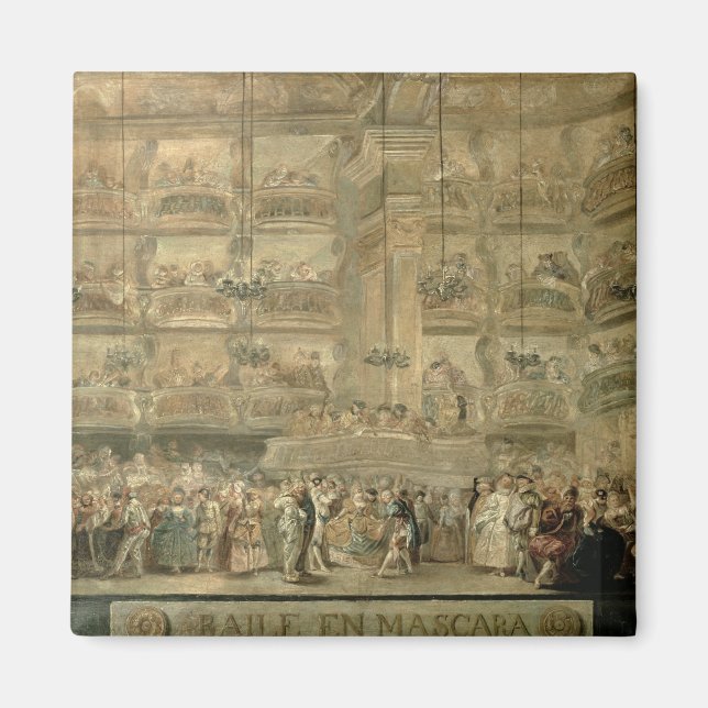 Íman The Mask Ball, c.1767 (Frente)
