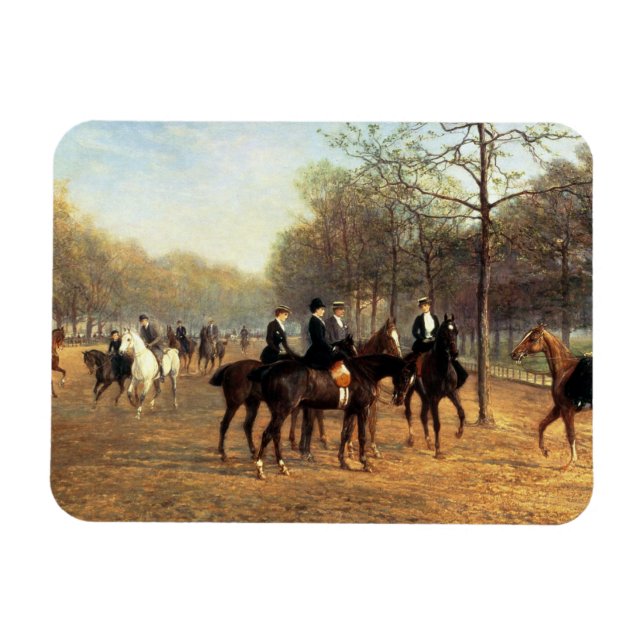 Íman The Morning Ride, Rotten Row, Hyde Park, 1894 (pet (Horizontal)