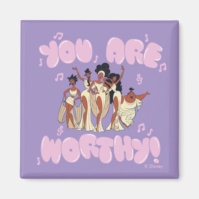 Íman The Muses - You Are Worthy Magnet (Frente)