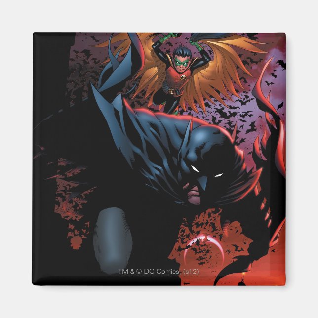 Íman The New 52 - Batman e Robin #1 (Frente)