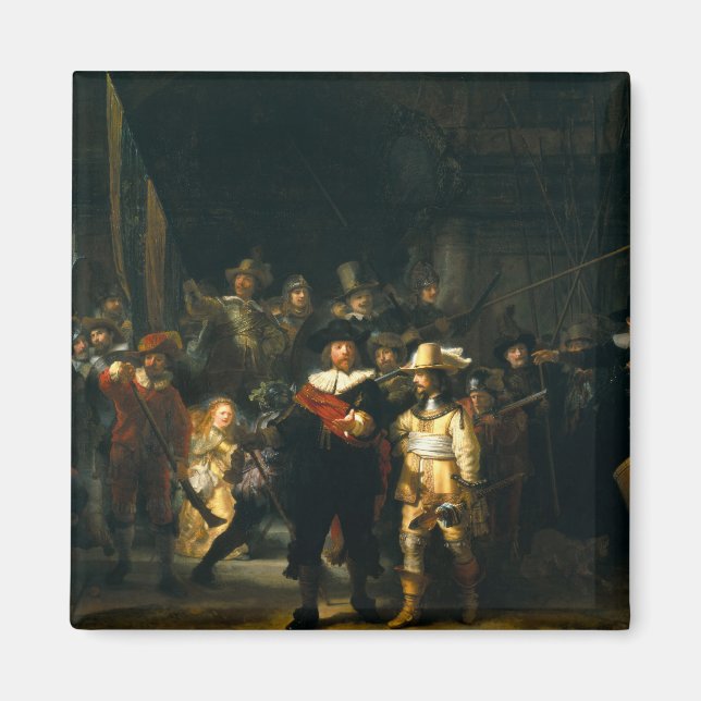 Íman The Night Watch - Rembrandt (Frente)