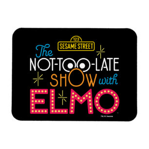 Íman The Not-Too-Late Show com Elmo