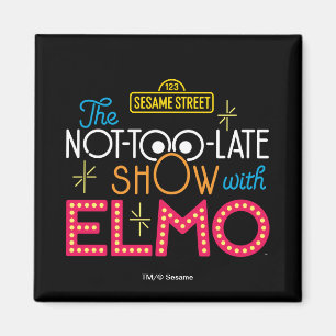 Íman The Not-Too-Late Show com Elmo