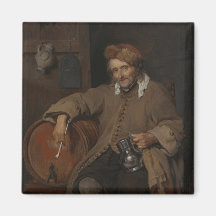 The Old Drinker (por Gabriel Metsu)