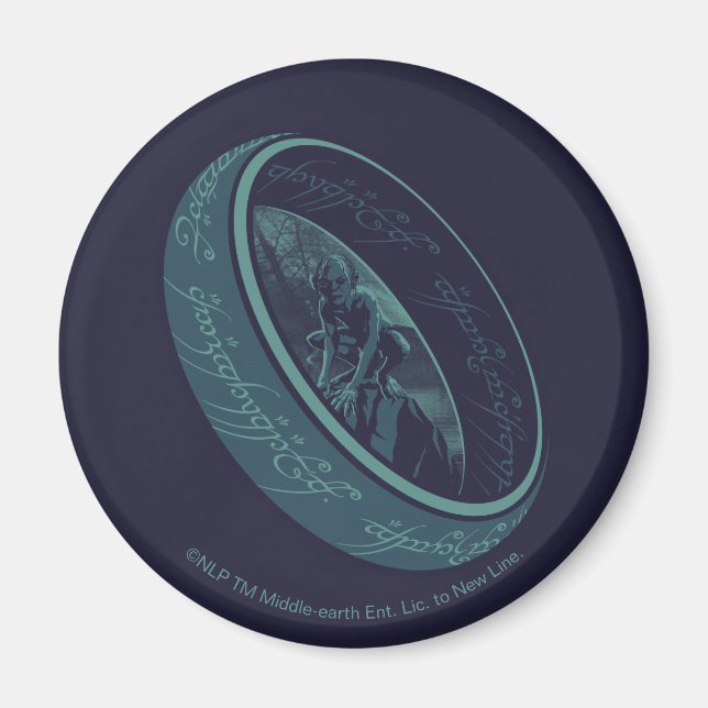 Íman THE ONE RING™ GOLLUM™ Graphic (Frente)