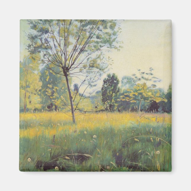 Íman The Ouro Meadow (por Ferdinand Hodler) (Frente)