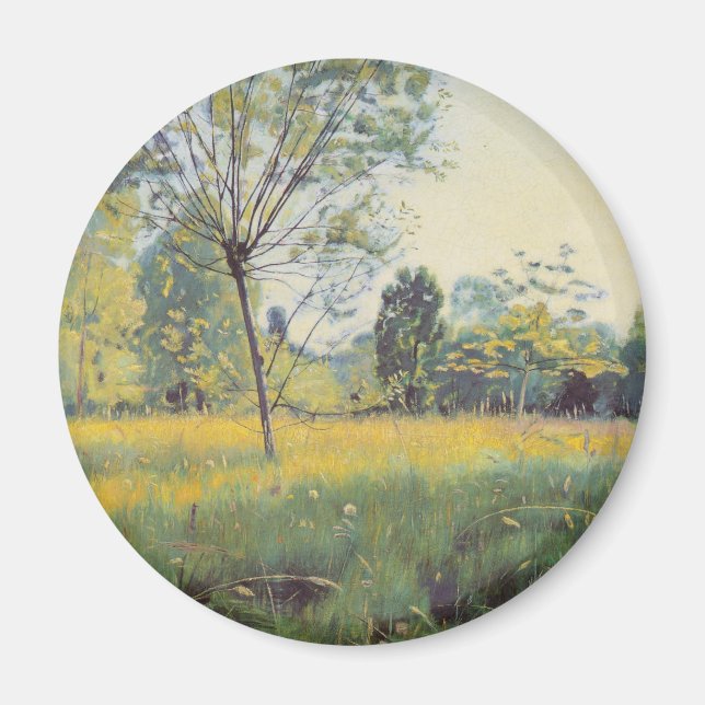 Íman The Ouro Meadow (por Ferdinand Hodler) (Frente)