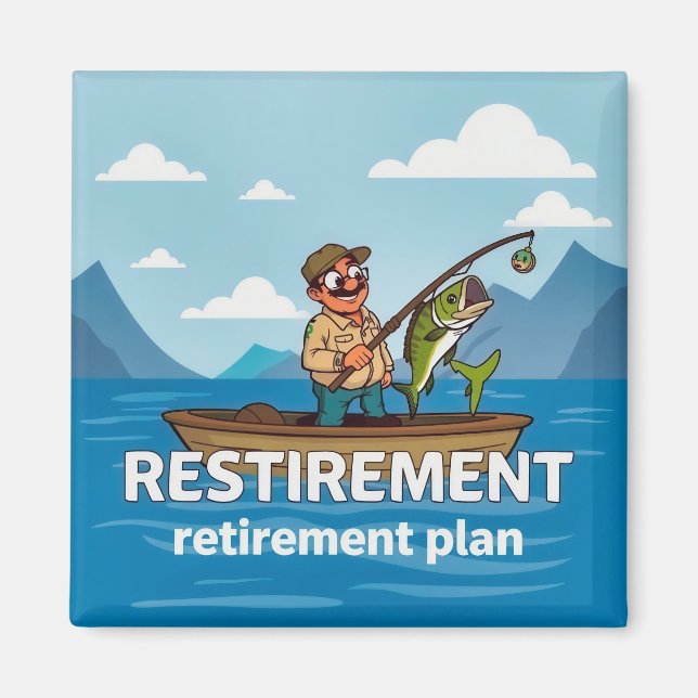 Íman  The Perfect Retirement Plan (Frente)