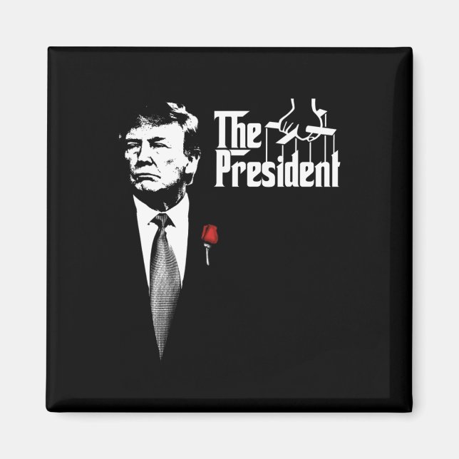 Íman The President Donald Trump Movie Poster Trending M (Frente)