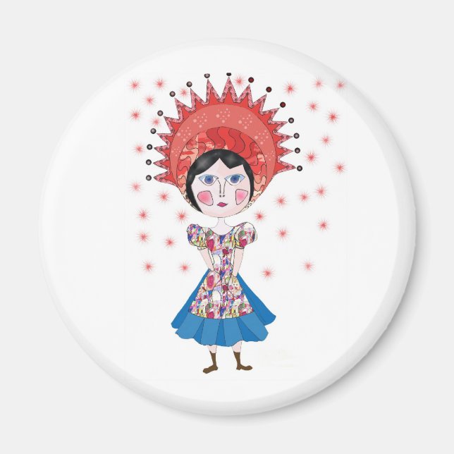 Íman The queen (Frente)