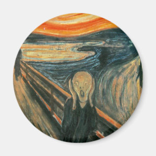 Íman The Scream Munch Modern Art Abstract