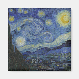 Íman The Starry Night (Vincent van Gogh) (Famosa Arte)