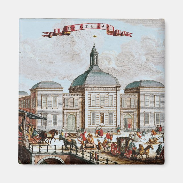 Íman The Stock Exchange, Amsterdã, 1743 (Frente)
