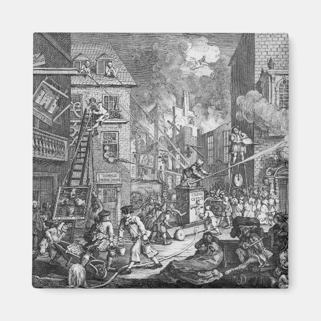 Íman The Times, Plate I, 1762 (Frente)