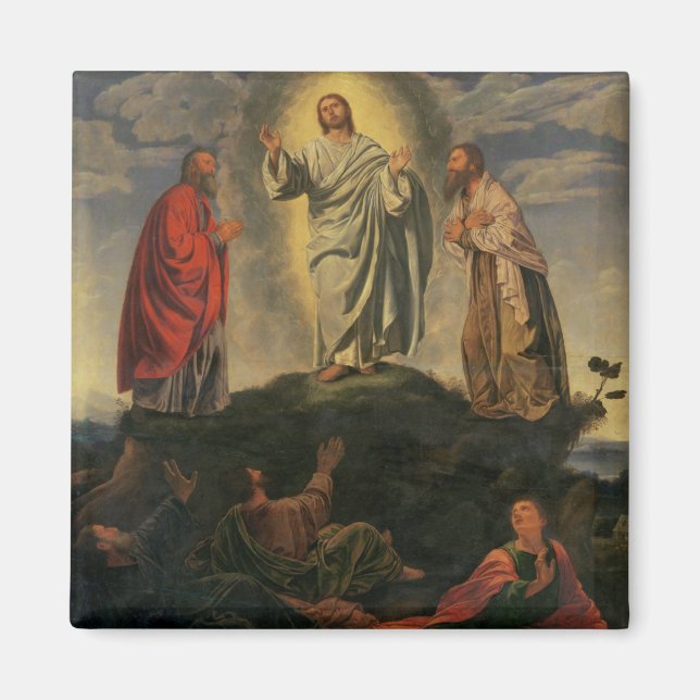 Íman The Transfiguration, c.1527-33 (óleo no painel) (Frente)