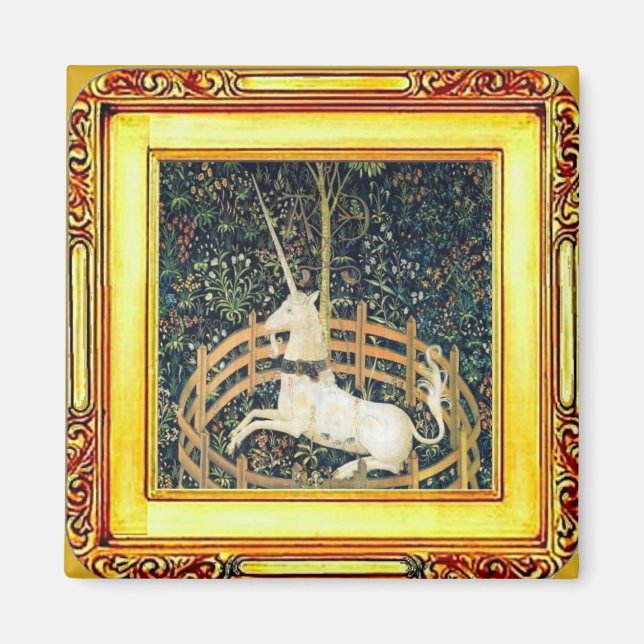 Íman The Unicorn Tapestry Magnet (Frente)